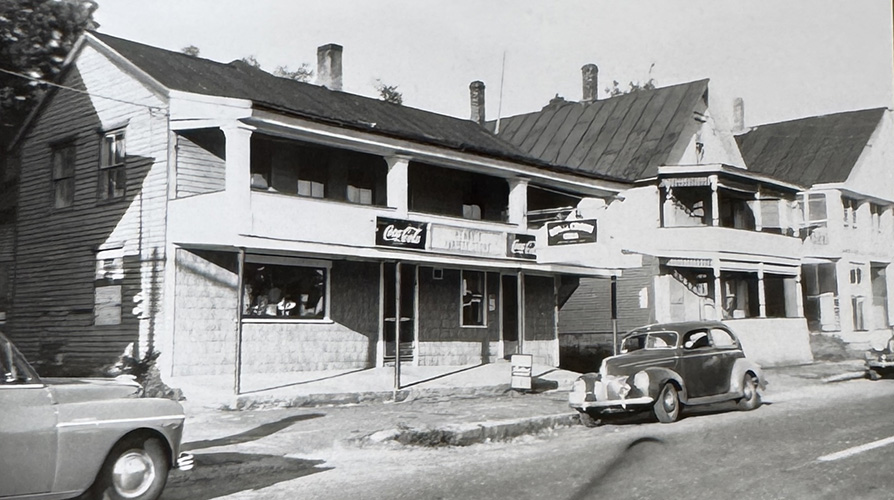 Vintage photo of Groton village - Groton, VT Historical Society